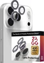 ZAGG Camera Rings iPhone 17 Pro (Max)/16 Pro (Max) CameraProtector Paars Glitter