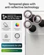 ZAGG Camera Rings iPhone 17 Pro (Max)/16 Pro (Max) CameraProtector Roze Glitter afbeelding 2