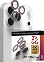 ZAGG Camera Rings iPhone 17 Pro (Max)/16 Pro (Max) CameraProtector Roze Glitter