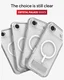 ZAGG Crystal Palace Snap Kickstand iPhone Air Hoesje MagSafe Transparant afbeelding 6