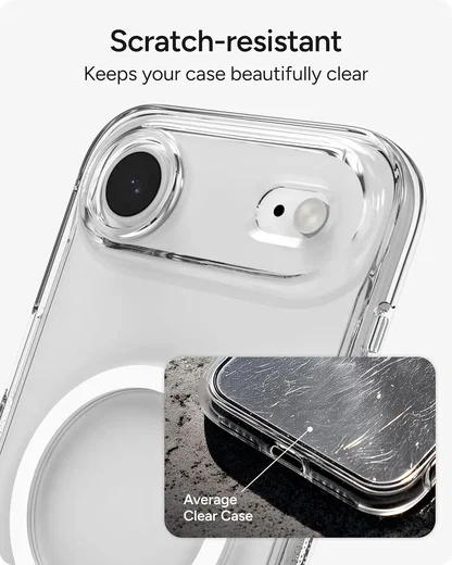 ZAGG Crystal Palace Snap Kickstand iPhone Air Hoesje MagSafe Transparant afbeelding 10