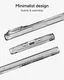 ZAGG Crystal Palace Snap Kickstand iPhone Air Hoesje MagSafe Transparant afbeelding 7