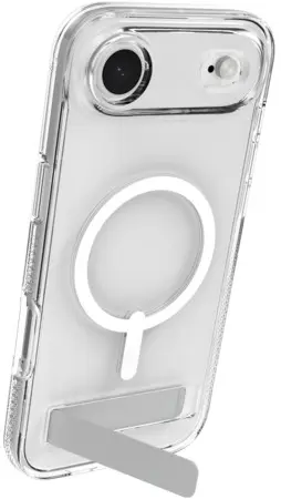 ZAGG Crystal Palace Snap Kickstand iPhone Air Hoesje MagSafe Transparant afbeelding 2