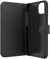 ZAGG Folio Apple iPhone 15 Plus Hoesje Portemonnee Book Case Zwart afbeelding