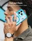 ZAGG Santa Cruz Snap Stand Apple IPhone 17 Pro Hoesje MagSafe Blauw afbeelding 9