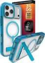 ZAGG Santa Cruz Snap Stand Apple IPhone 17 Pro Hoesje MagSafe Blauw