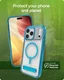 ZAGG Santa Cruz Snap Stand Apple IPhone 17 Pro Hoesje MagSafe Blauw afbeelding 11