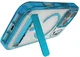 ZAGG Santa Cruz Snap Stand Apple IPhone 17 Pro Hoesje MagSafe Blauw afbeelding 3