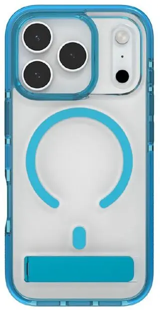 ZAGG Santa Cruz Snap Stand Apple IPhone 17 Pro Hoesje MagSafe Blauw afbeelding 2