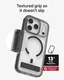 ZAGG Santa Cruz Snap Stand Apple iPhone 17 Pro Hoesje MagSafe Zwart afbeelding 8
