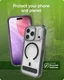 ZAGG Santa Cruz Snap Stand Apple iPhone 17 Pro Hoesje MagSafe Zwart afbeelding 7