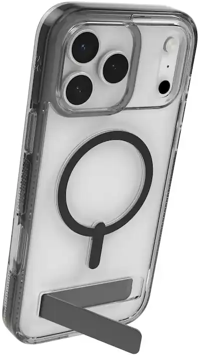 ZAGG Santa Cruz Snap Stand Apple iPhone 17 Pro Max Hoesje MagSafe Zwart afbeelding 2