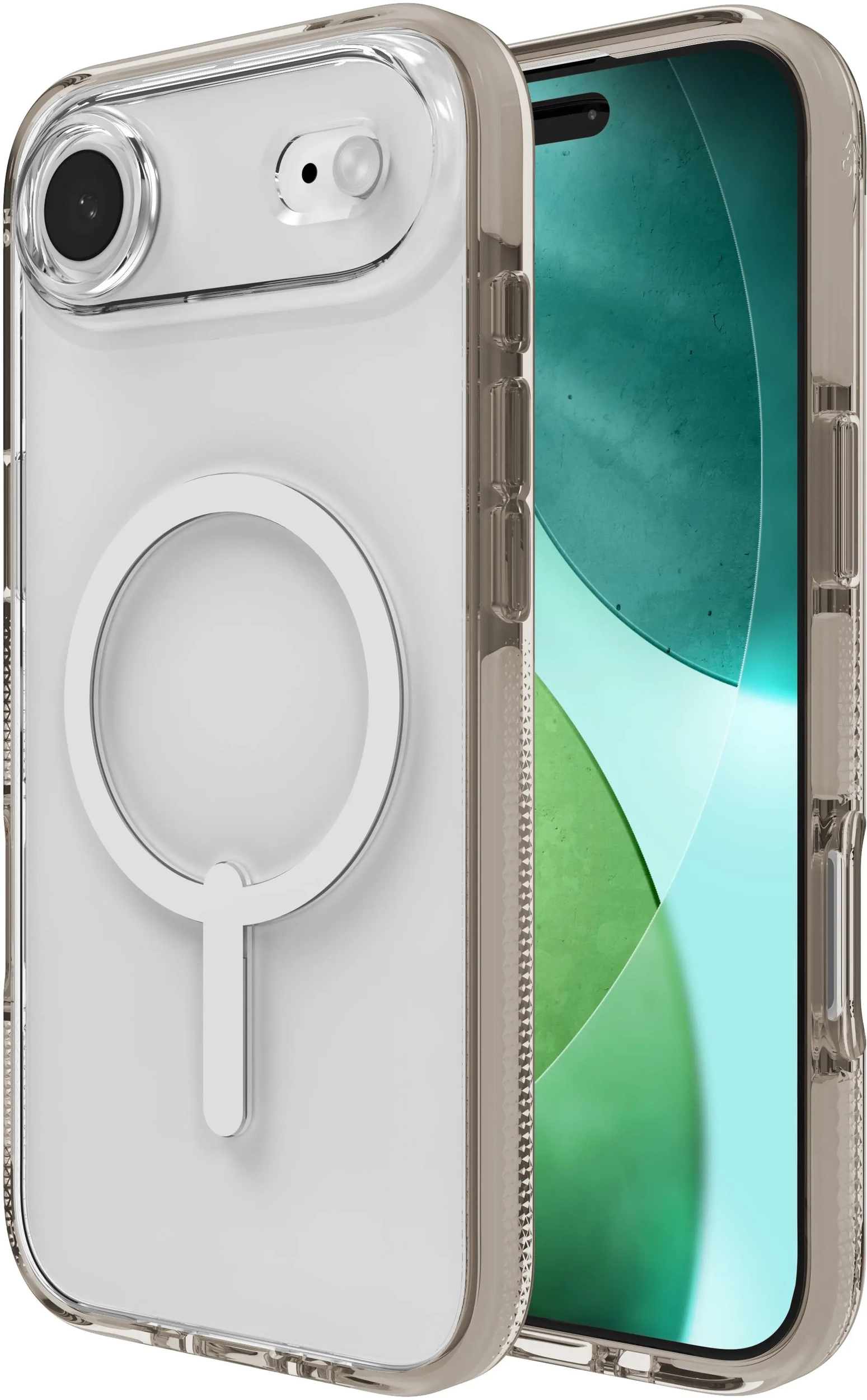 ZAGG Santa Cruz Snap Apple iPhone Air Hoesje MagSafe Back Cover Titanium afbeelding 2