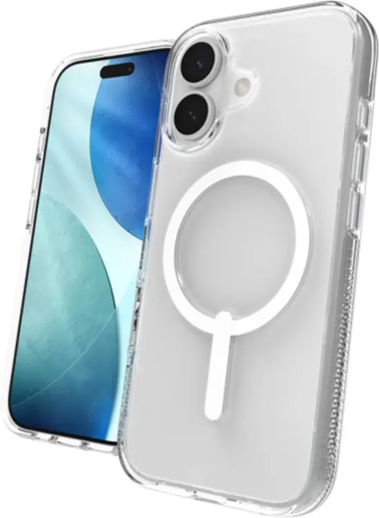 ZAGG Crystal Palace Snap Apple iPhone 17 Hoesje MagSafe Camera Control Clear afbeelding 1