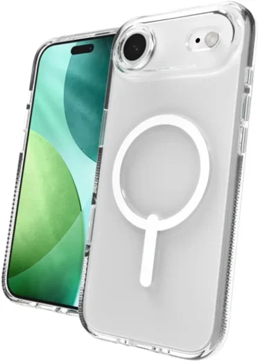 ZAGG Crystal Palace Snap Apple iPhone Air Hoesje MagSafe Camera Control Clear afbeelding 1