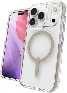 ZAGG Santa Cruz Snap Apple iPhone 17 Pro Max Hoesje MagSafe Back Cover Titanium