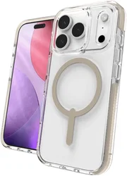 ZAGG Santa Cruz Snap Apple iPhone 17 Pro Max Hoesje MagSafe Back Cover Titanium afbeelding
