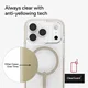 ZAGG Santa Cruz Snap Apple iPhone 17 Pro Max Hoesje MagSafe Back Cover Titanium afbeelding 6