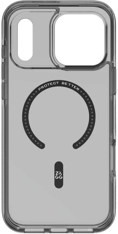 ZAGG Santa Cruz Snap iPhone 17 Pro Max Hoesje MagSafe Back Cover Matte Black afbeelding 10