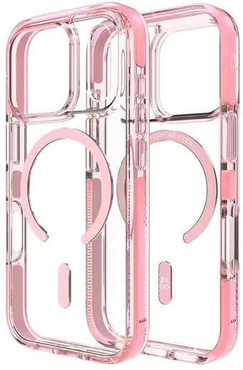 ZAGG Santa Cruz Snap Apple iPhone 17 Pro Hoesje MagSafe Back Cover Roze afbeelding 2