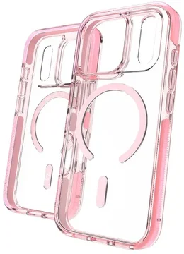 ZAGG Santa Cruz Snap Apple iPhone 17 Pro Hoesje MagSafe Back Cover Roze
