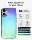 ZAGG Milan Snap Apple iPhone 17 Hoesje MagSafe Back Cover Raven Feathr afbeelding 3