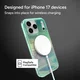 ZAGG Milan Snap Apple iPhone 17 Pro Hoesje MagSafe Back Cover Irid OilSlick afbeelding 2