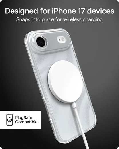 ZAGG Milan Snap Apple Air Hoesje MagSafe Back Cover Swirl Silver afbeelding 8