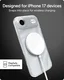 ZAGG Milan Snap Apple Air Hoesje MagSafe Back Cover Swirl Silver afbeelding 8