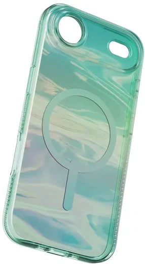 ZAGG Milan Snap Apple iPhone Air Hoesje MagSafe Back Cover Irid OilSlick afbeelding 4