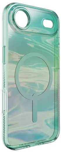 ZAGG Milan Snap Apple iPhone Air Hoesje MagSafe Back Cover Irid OilSlick afbeelding 3