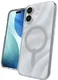 ZAGG Milan Snap Apple iPhone 17 Hoesje MagSafe Back Cover Swirl Silver