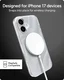 ZAGG Milan Snap Apple iPhone 17 Hoesje MagSafe Back Cover Swirl Silver afbeelding 3
