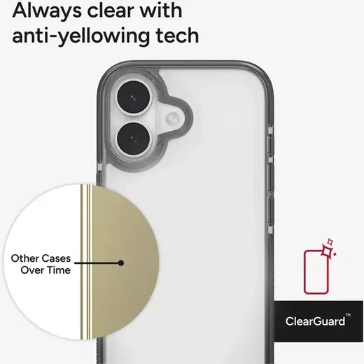 ZAGG Santa Cruz Apple iPhone 17 Hoesje Back Cover Zwart afbeelding 4