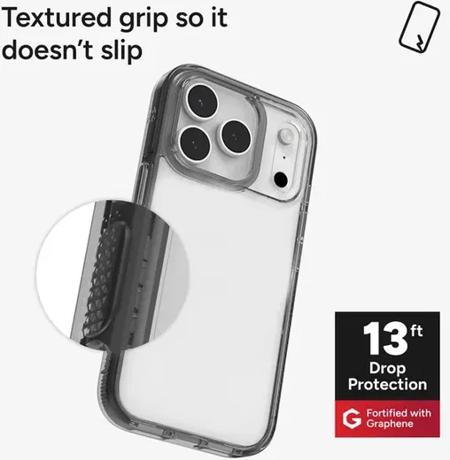ZAGG Santa Cruz Apple iPhone 17 Pro Hoesje Back Cover Zwart afbeelding 4