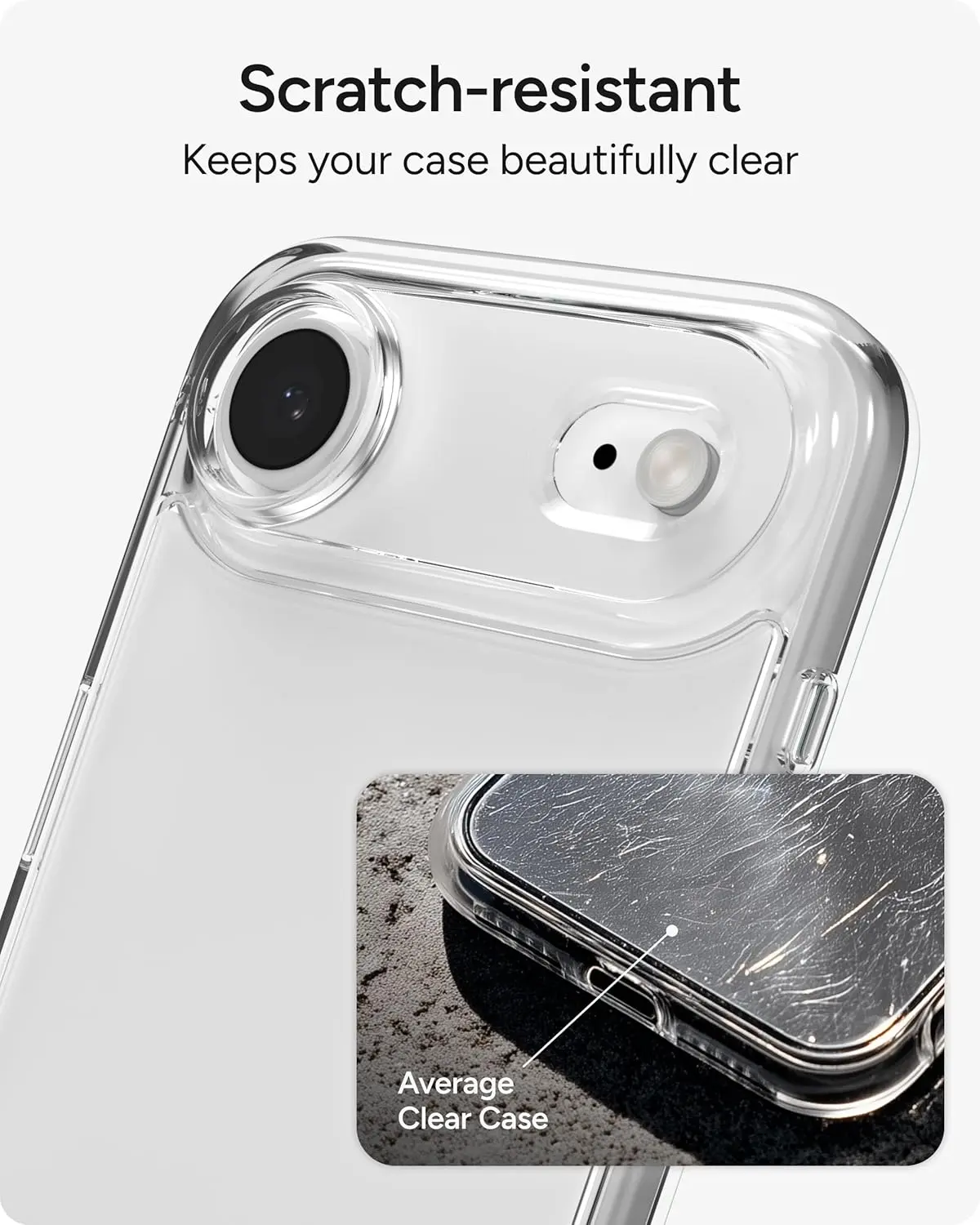 ZAGG Crystal Palace Lite Apple iPhone Air Hoesje Back Cover Transparant afbeelding 5