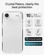 ZAGG Crystal Palace Lite Apple iPhone Air Hoesje Back Cover Transparant afbeelding 2