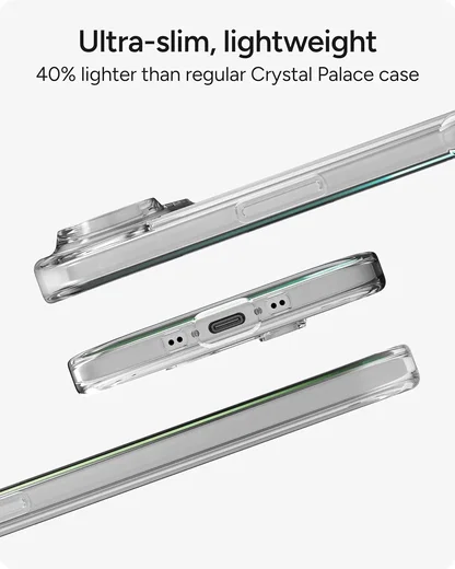 ZAGG Crystal Palace Lite Apple iPhone Air Hoesje Back Cover Transparant afbeelding 6