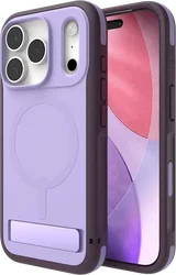 ZAGG Sedona Snap Kickstand iPhone 17 Pro Max Hoesje MagSafe Back Cover Paars afbeelding