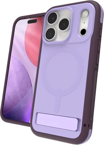 ZAGG Sedona Snap Kickstand Apple iPhone 17 Pro Hoesje MagSafe Back Cover Paars afbeelding 1