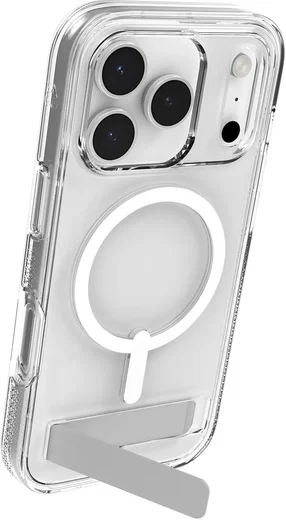 ZAGG Crystal Palace Snap Stand CB iPhone 17 Pro Max Hoesje MagSafe Transparant afbeelding 14