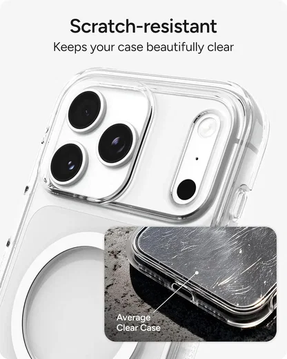 ZAGG Crystal Palace Snap Stand CB iPhone 17 Pro Max Hoesje MagSafe Transparant afbeelding 10