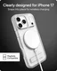ZAGG Crystal Palace Snap Stand CB iPhone 17 Pro Max Hoesje MagSafe Transparant afbeelding 9