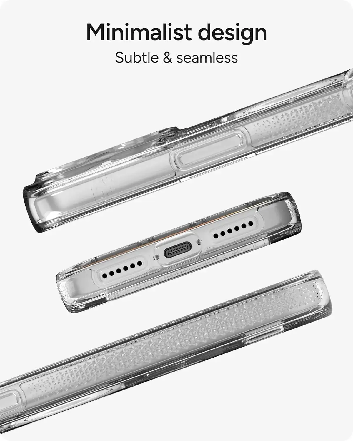 ZAGG Crystal Palace Snap Stand CB iPhone 17 Pro Max Hoesje MagSafe Transparant afbeelding 6