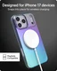 ZAGG Milan Snap Apple iPhone 17 Pro Max Hoesje MagSafe Back Cover Raven Feathr afbeelding 7