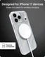 ZAGG Milan Snap Apple iPhone 17 Pro Max Hoesje MagSafe Back Cover Glitter afbeelding 7
