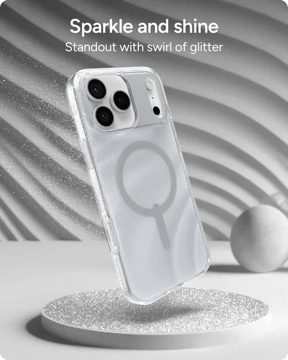 ZAGG Milan Snap Apple iPhone 17 Pro Max Hoesje MagSafe Back Cover Glitter afbeelding 3