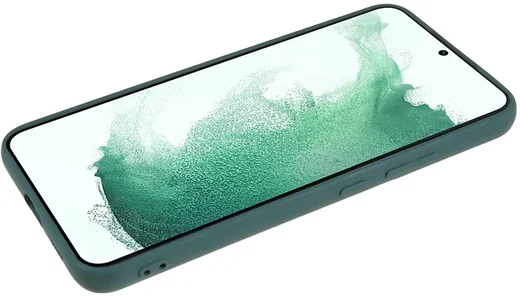 Samsung Galaxy S21 FE Hoesje met Camera Bescherming Dun TPU Groen afbeelding 6