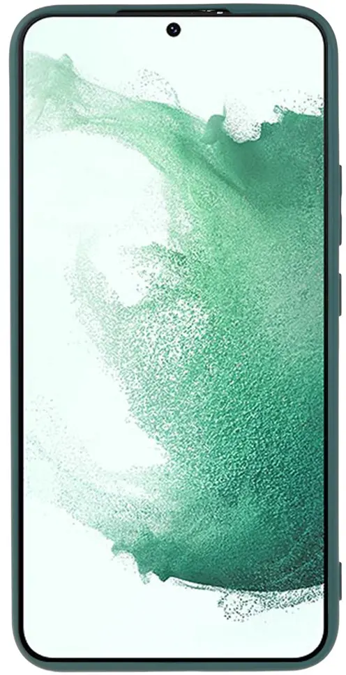 Samsung Galaxy S21 FE Hoesje met Camera Bescherming Dun TPU Groen afbeelding 2