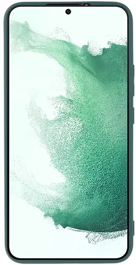 Samsung Galaxy S21 FE Hoesje met Camera Bescherming Dun TPU Groen afbeelding 2